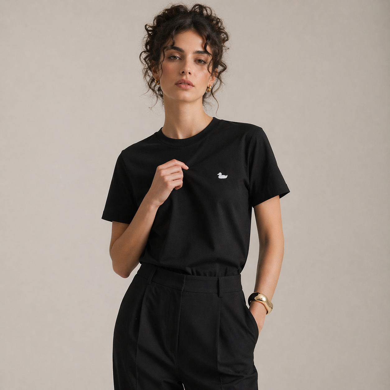 T-shirt Patos Preto 30.1