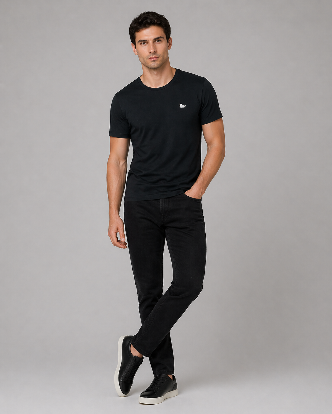 T-shirt Patos Preto 30.1